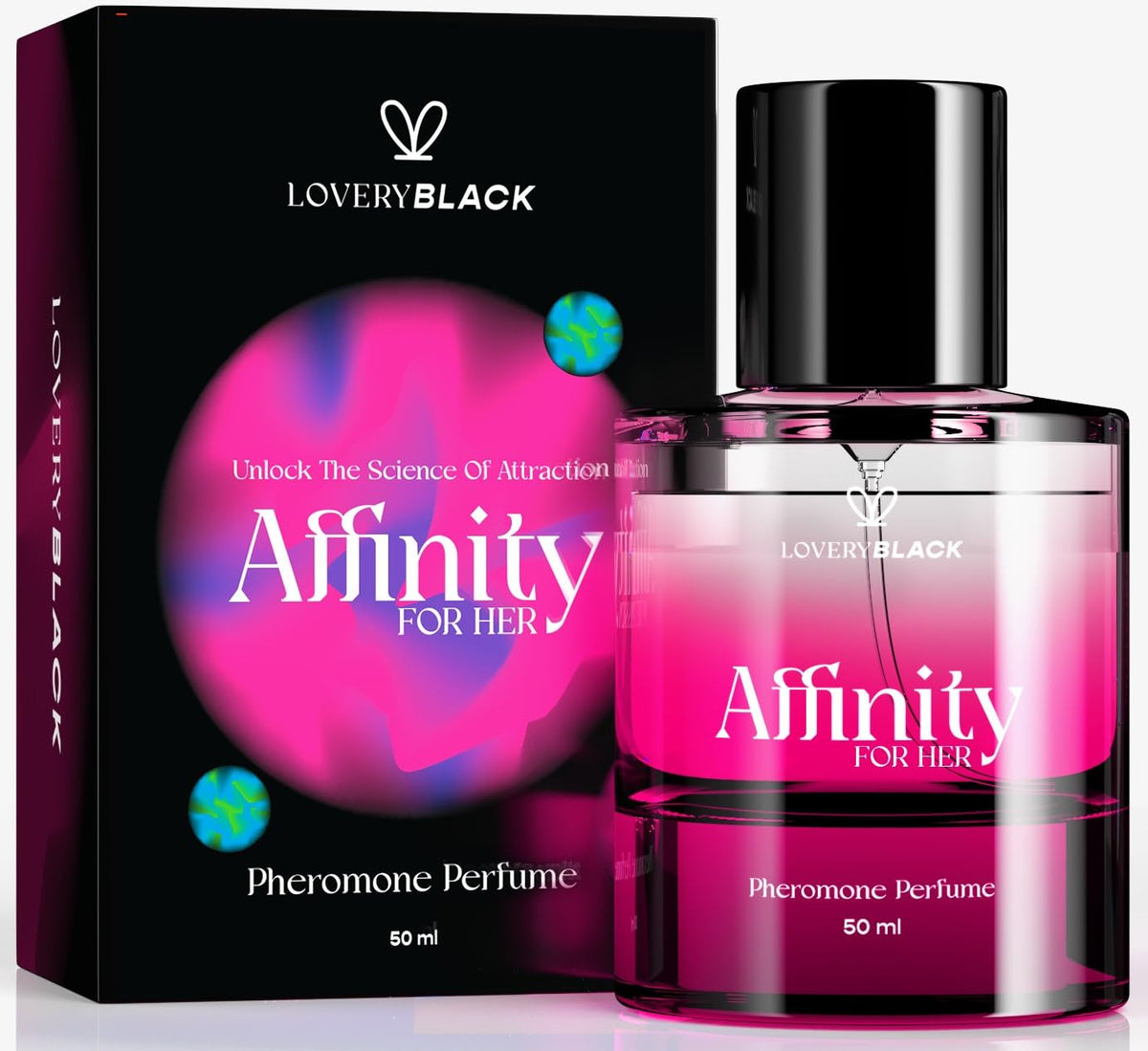 Affinity for Her Pheromone Perfume for Women – Pheromones Perfumes for women Enhance Attraction &amp; Confidence – Feel Magnetic Desired and Charismatic with Every Spray – Long-Lasting