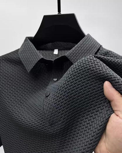 Shorts Lapel T-shirt Men&