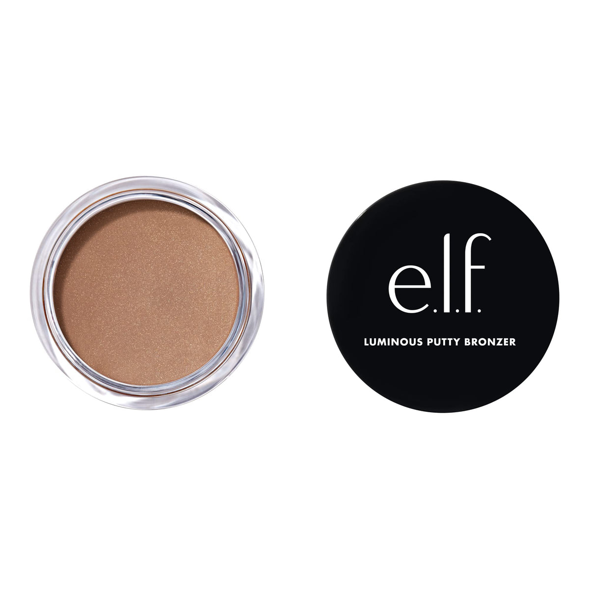e.l.f. Luminous Putty Bronzer Leichter Putty-to-Powder Bronzer Für Ein Strahlendes Leuchtendes Finish Hochpigmentiert Vegan &amp; Tierversuchsfrei Summer Fridays 10 g