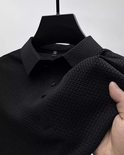 Shorts Lapel T-shirt Men&