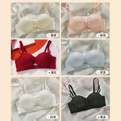 Strapless Push-Up Bra Set for Small Busts