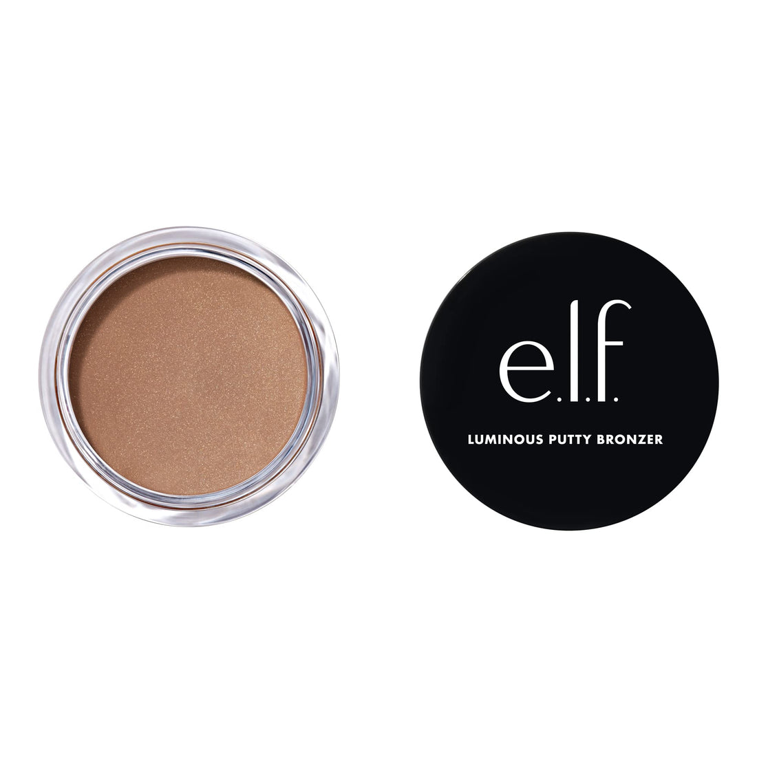 e.l.f. Luminous Putty Bronzer Leichter Putty-to-Powder Bronzer Für Ein Strahlendes Leuchtendes Finish Hochpigmentiert Vegan &amp; Tierversuchsfrei Summer Fridays 10 g